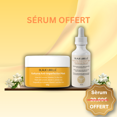 Anti-blemish mask with turmeric